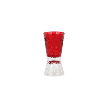Vietri Barocco Liquor Glass - Ruby